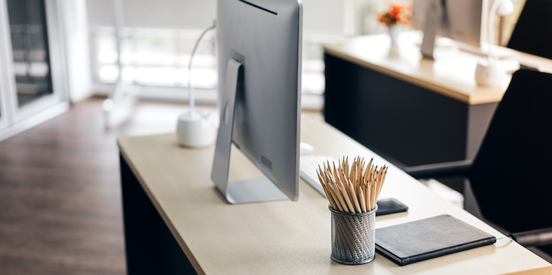 Verwaistes Büro