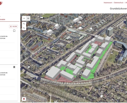 Vermarktungsplattform der Stadt Freiburg für kommunale Grundstücke in Konzeptvergabe