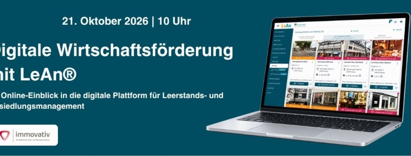 Digitale Wirtschaftsförderung mit LeAn®